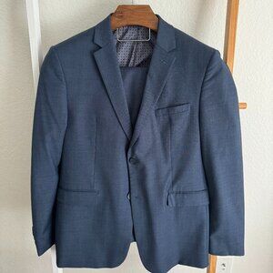 Original Penguin Navy Blue Suit